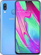 Best available price of Samsung Galaxy A40 in Ireland