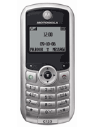Best available price of Motorola C123 in Ireland